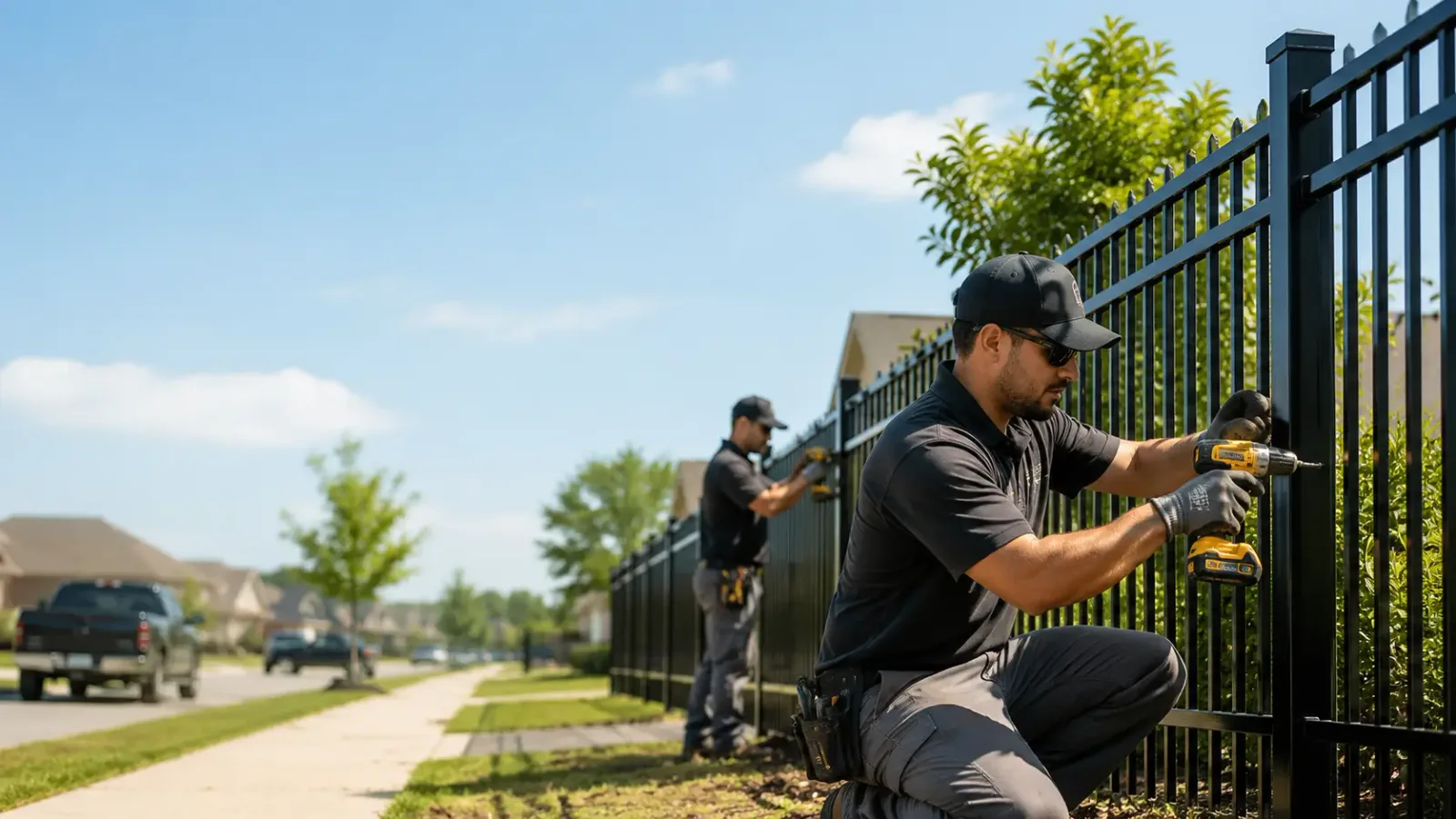 Metal Fence Installation in Beckemeyer, IL